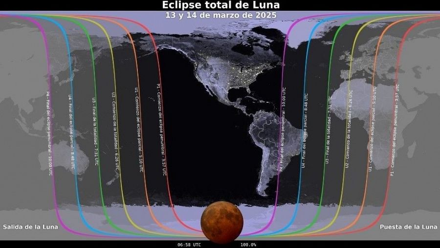 Eclipse total de Luna.