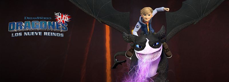 Dragones, los nueve reinos en inglés