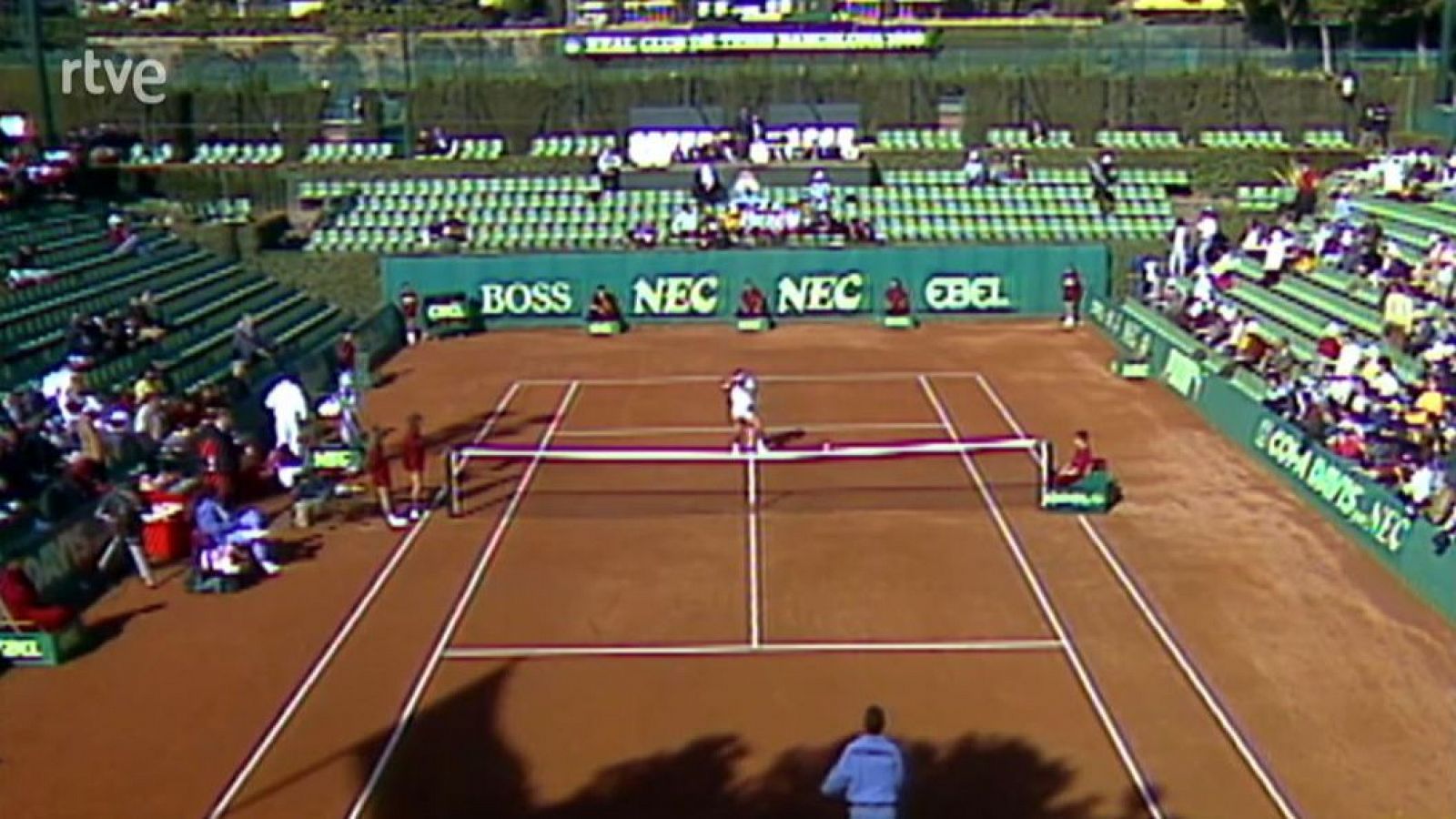 Fragmento España-Austria, Copa Davis: Emilio Sánchez Vicario contra Thomas Muster
