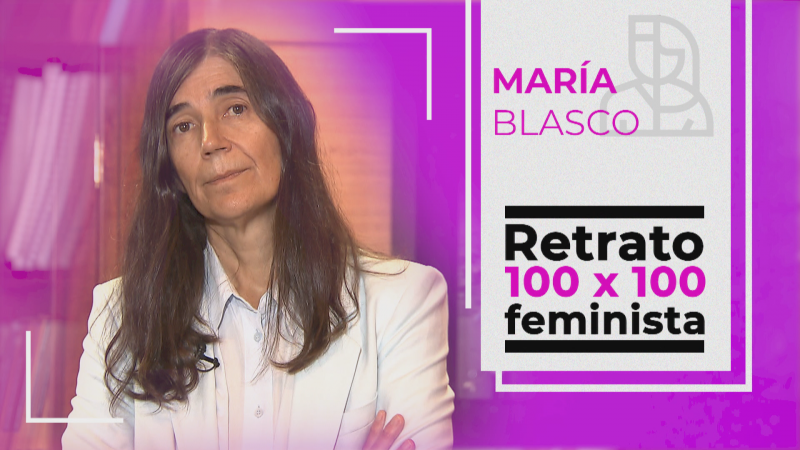 Objetivo Igualdad - Retrato 100x100 feminista: Mara Blasco | Ver
