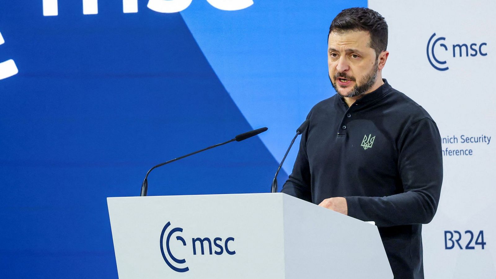 Zelenski pide crear un Ejército europeo
