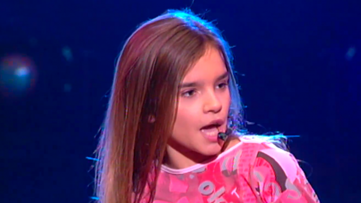 Melody canta \"¿Papi, qué me pasa a mí?\" en 'Música si'