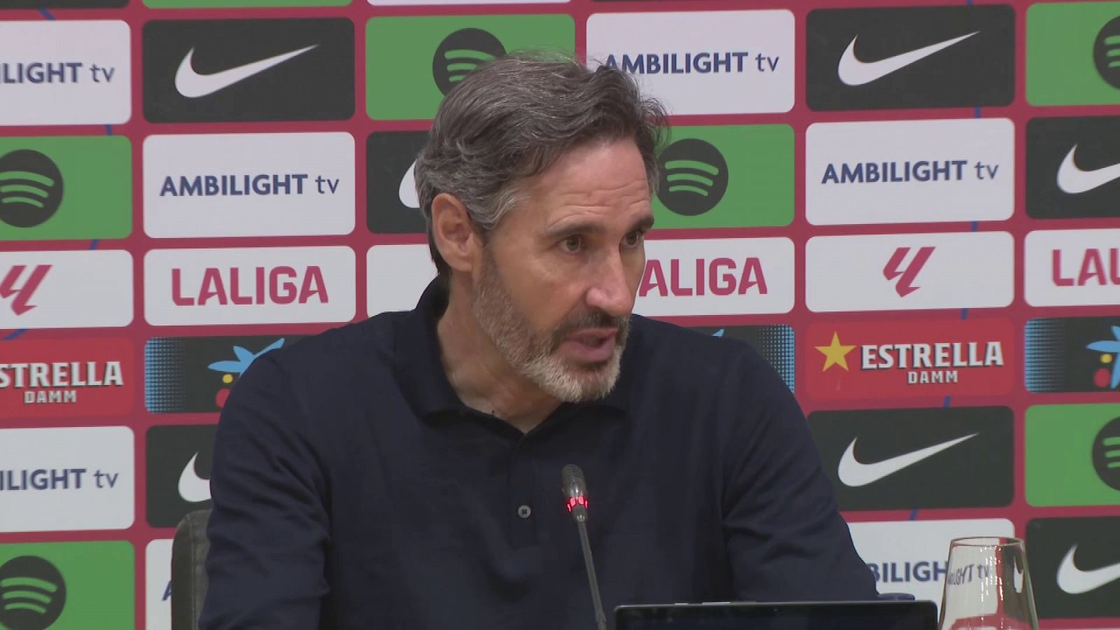 Barcelona - Osasuna | Moreno: "Parecía que nosotros no jugábamos"