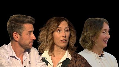 Documentalista con Virginia Bazán, Jorge Gala y Nuria Gil
