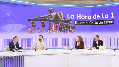 La hora de La 1 - Especial desde Mlaga. Entronizacin del Cristo de Mena - 17/04/25