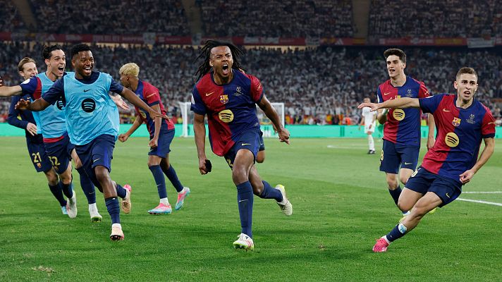 Un gol que vale una Copa: Koundé decide la final con un disparo desde fuera del área