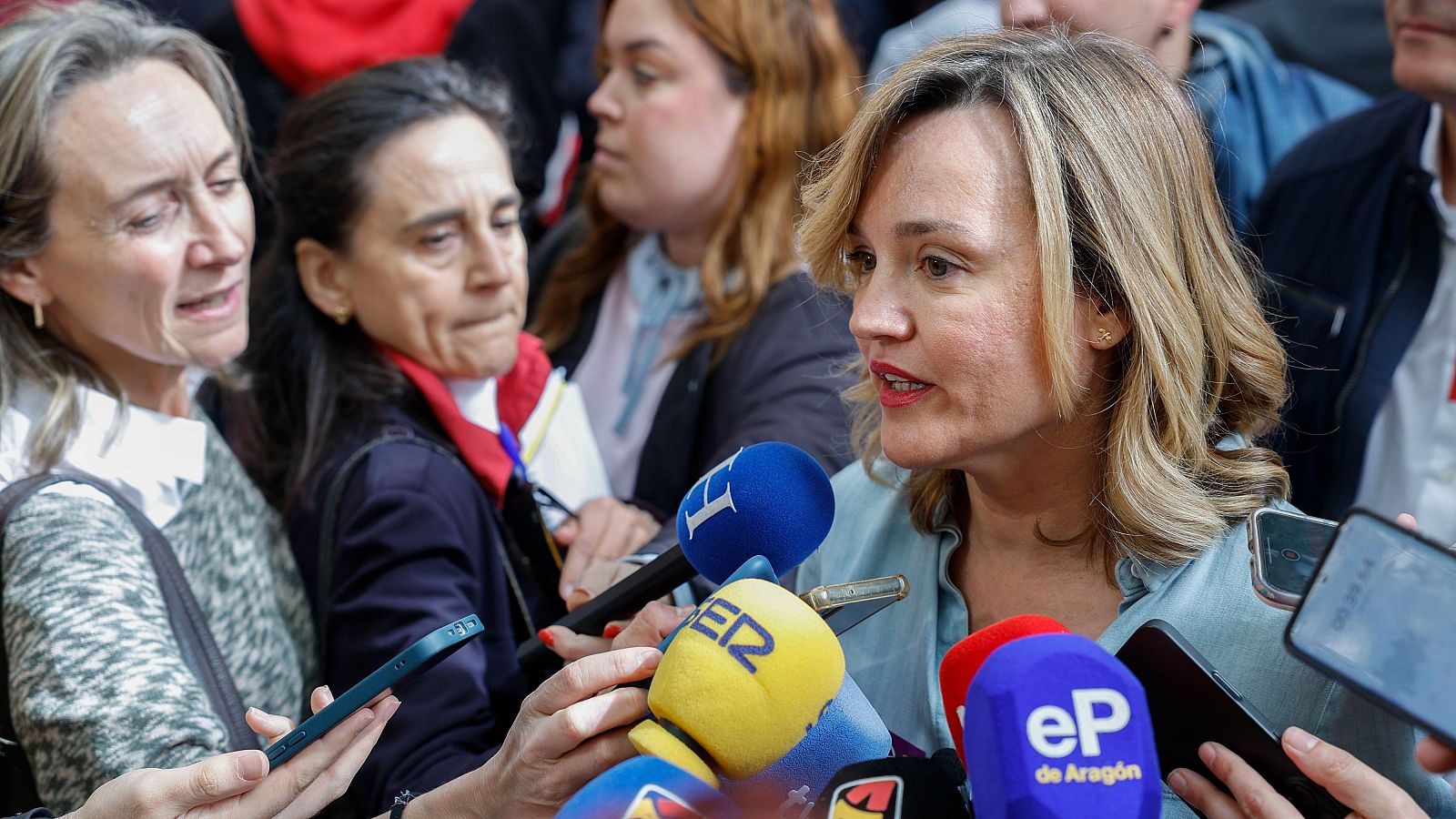 Pilar Alegría: "Cuando tengamos los datos concretos del apagón, se los expondremos a los ciudadanos"