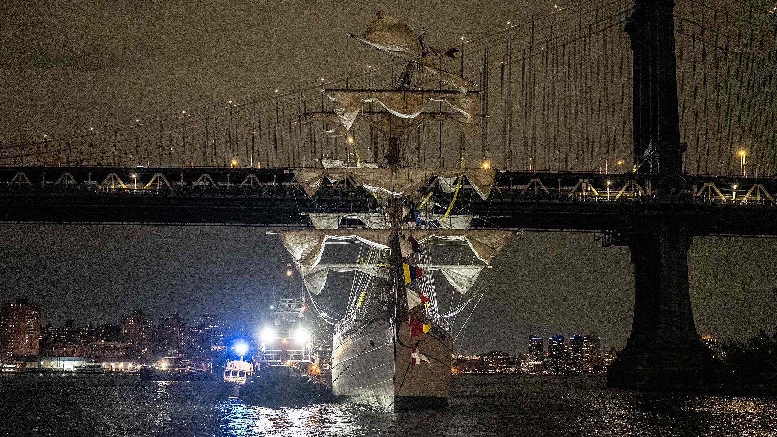 El buque accidentado en Brooklyn ya tuvo un accidente en Vizcaya
