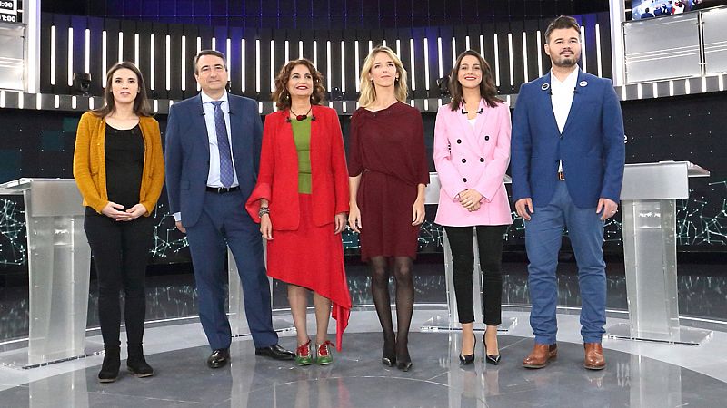 Los momentos ms tensos del debate a seis