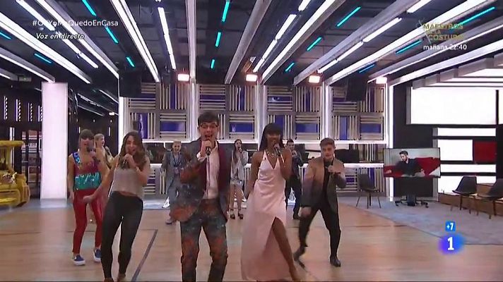 OT 2020 canta "Hey ya!" en la Gala OTYoMeQuedoEnCasa