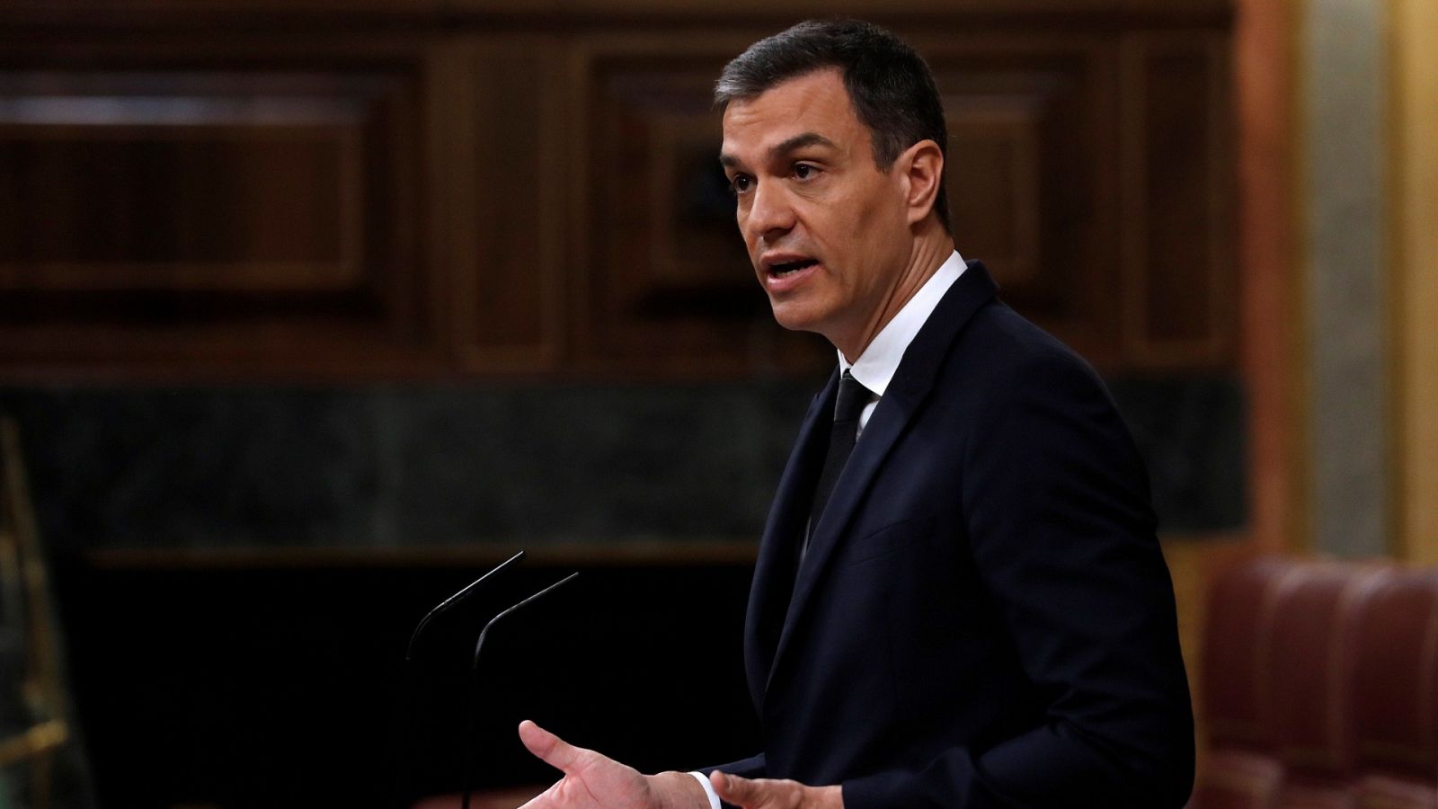 Sánchez:  "Digamos no al veneno del odio, no a la violencia física, no a la violencia verbal"