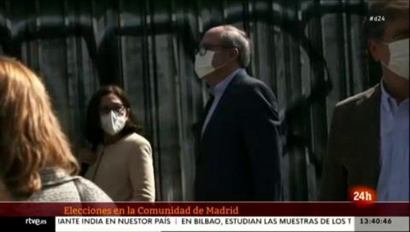 Los candidatos a la Comunidad de Madrid llaman a la participacin